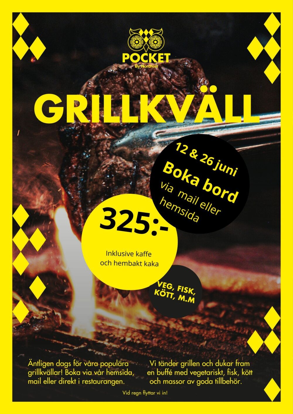 Grillkväll i juni